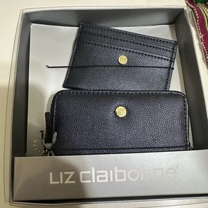 Liz Claiborne wallet set NEW